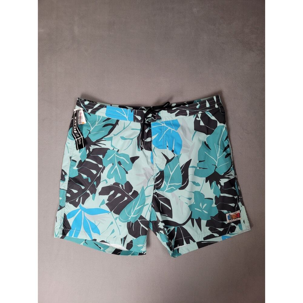 DEUS EX MACHINA Mens Boardshorts Blue Combo Size 38